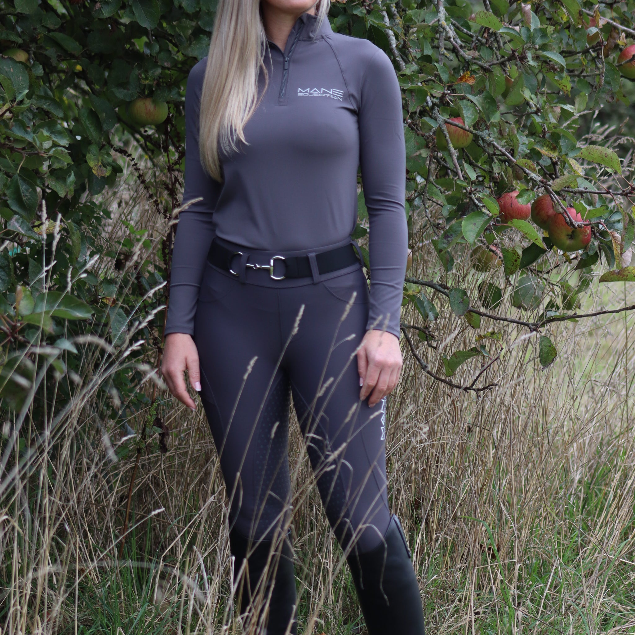 Steel Grey Performance Breeches