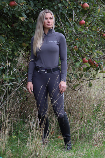 Steel Grey Performance Breeches