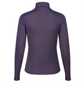 purple long-sleeve shirt against a white background