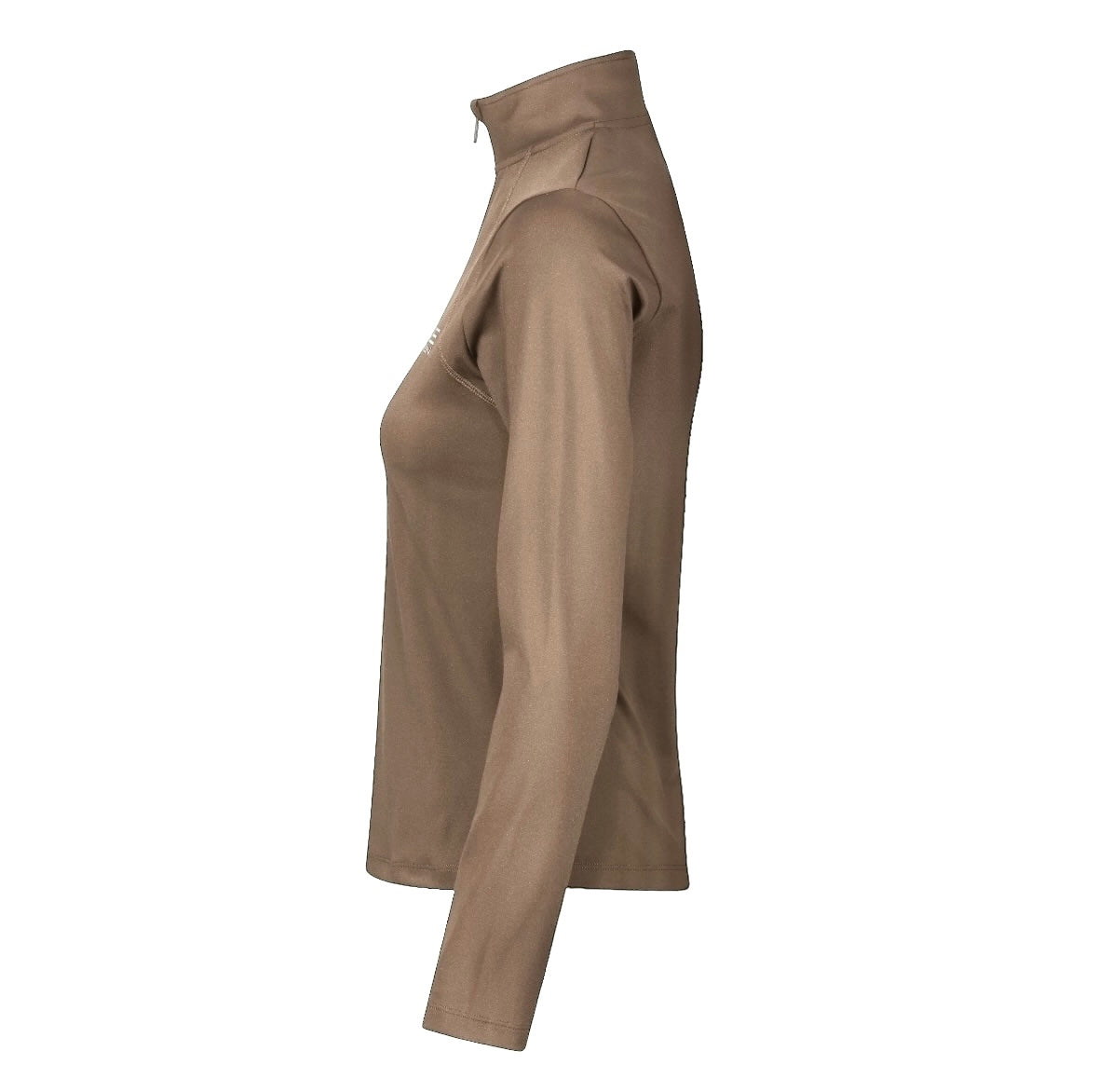 Brown baselayer on a white background