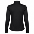 Black long-sleeve shirt on a white background